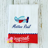 Airplane Burp Clothes