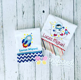 Astronaut Burp Clothes