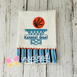 Basketball Hoop Burp Cloth