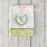 Monogrammed Burp Clothes