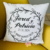 Love Never Fails pillow