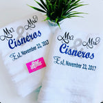 Mr. & Mrs. Towel Set
