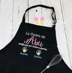 Personalized Apron for Grandma Option 2