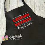 The Legend has Retired Apron