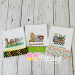 Safari Themed Burp Cloths 3