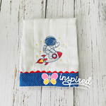 Astronaut Burp Cloth