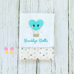 Hot Air Balloon Burp Cloth