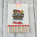 Noah’s Ark Themed Burp Cloths 3