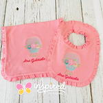 Floral Hot Air Balloon Set