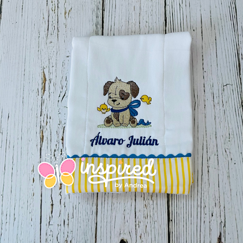 Puppy Burp Cloth