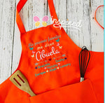 Personalized Apron for Grandma Option 1