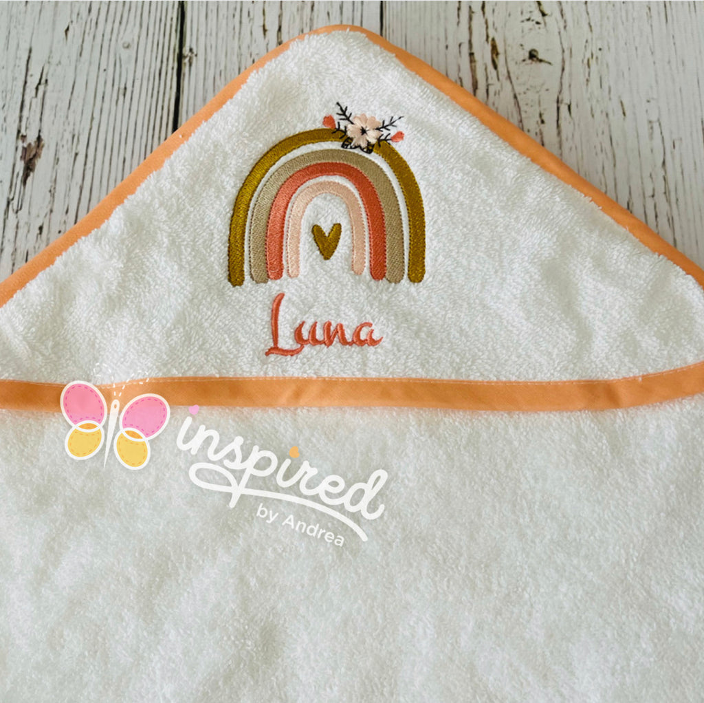 Rainbow baby towel 2025