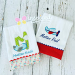 Airplane Burp Clothes